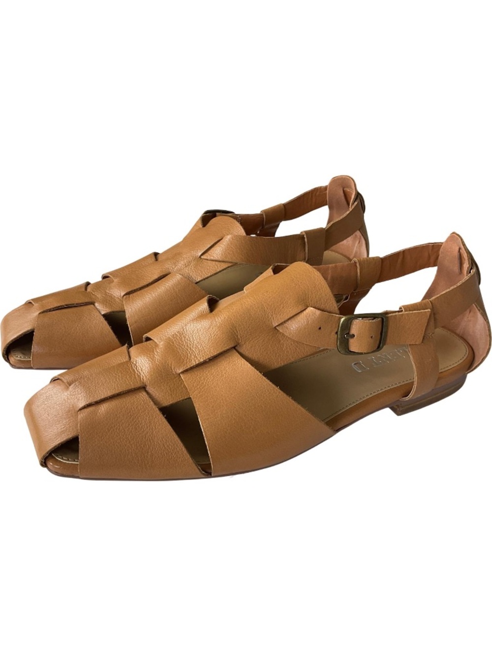 Silent D Tetbil Leather Woven Loafers